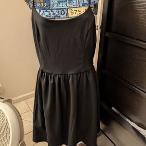 Elegant Black Sleeveless Dress